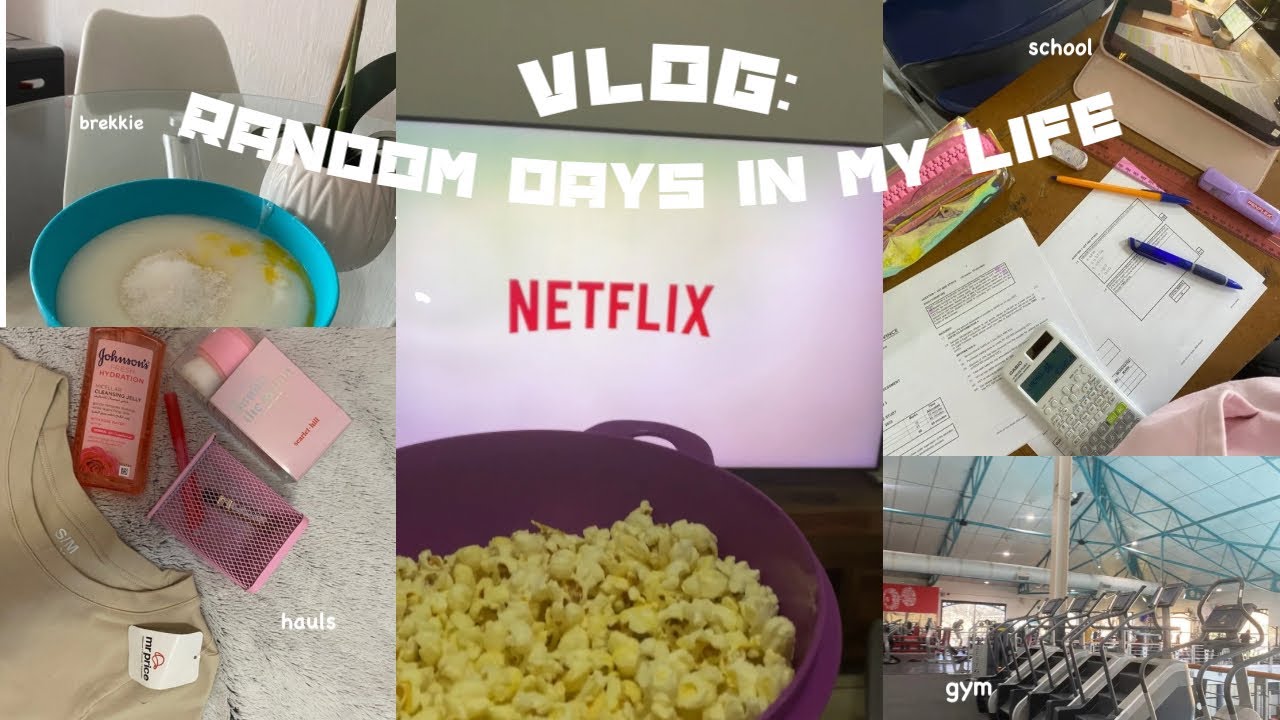 VLOG: СЛУЧАЙНЫЕ ДНИ ИЗ МОЕЙ ЖИЗНИ [школа, спортзал, шопинг, новый уход за кожей и многое другое] ...