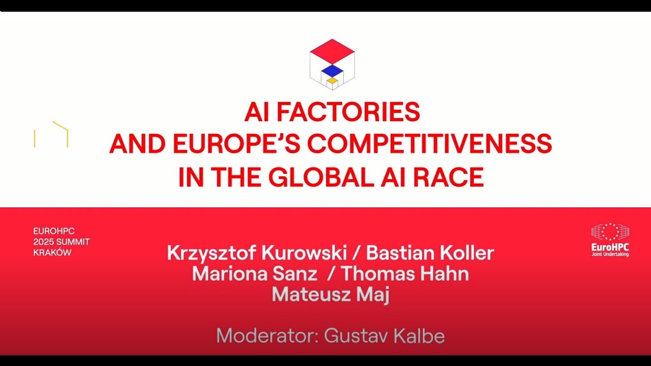 EuroHPC Summit 2025 Kraków - AI Factories Session
