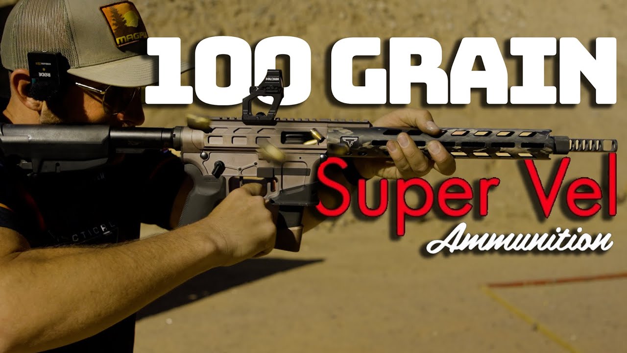 NO MORE RECOIL - SUPERVEL'S NEW AMMO