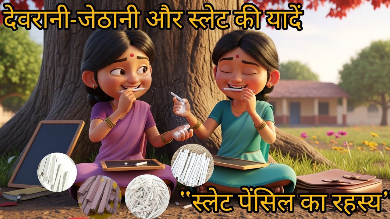 देवरानी-जेठानी और स्लेट की यादें|| Devrani jethani or Slatepen ki yaade || Hindistories|Moralstory||