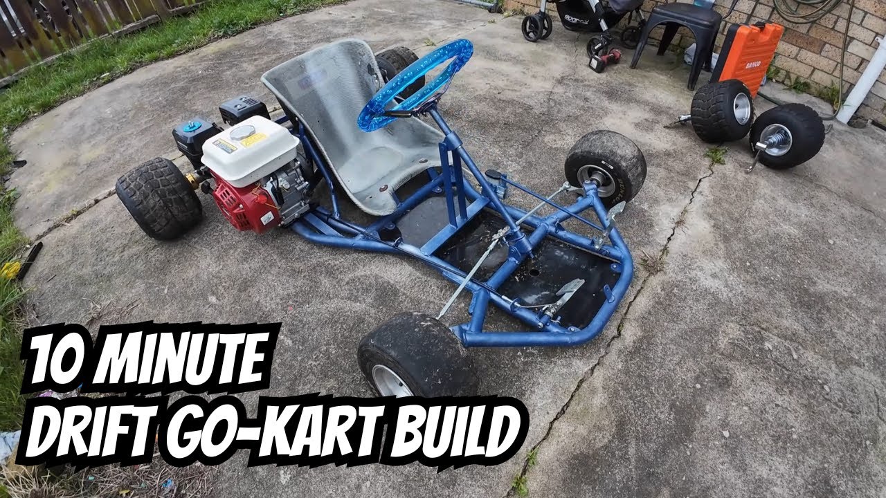 10 MIN DRIFT GO-KART BUILD