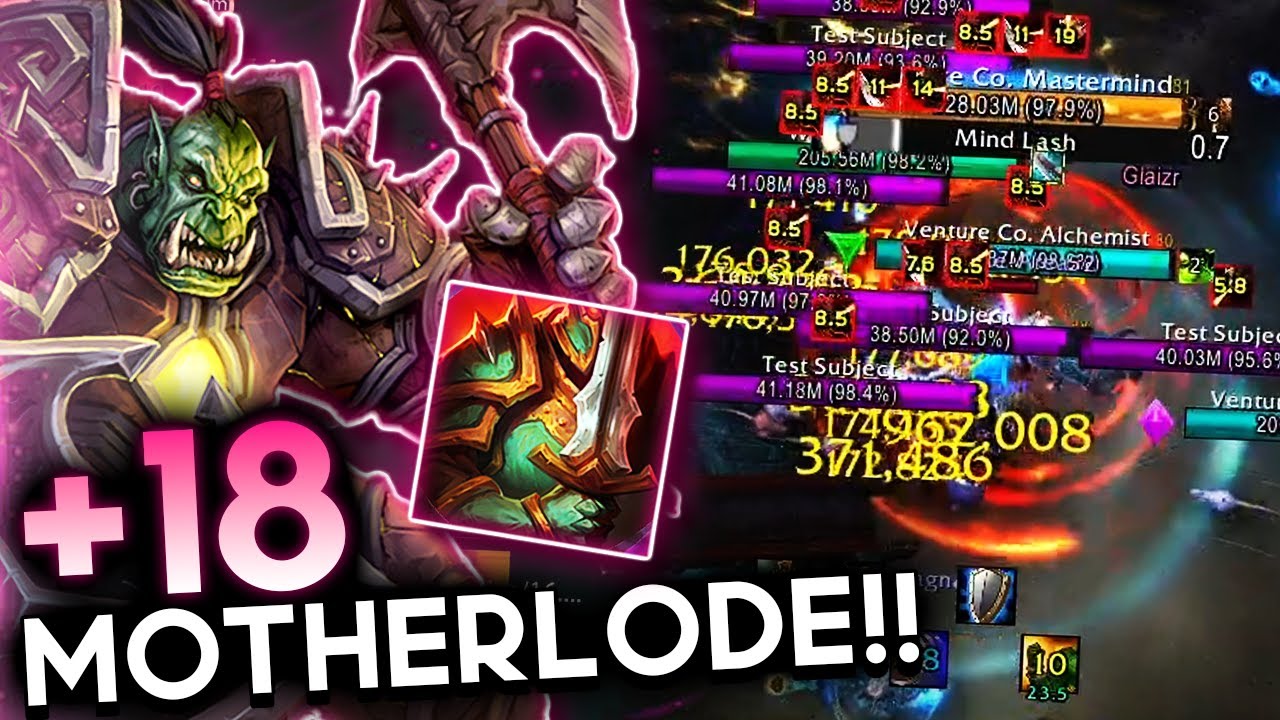 The Motherlode!! +18 | Colossus Prot Warrior | TWW SEASON 2 M+