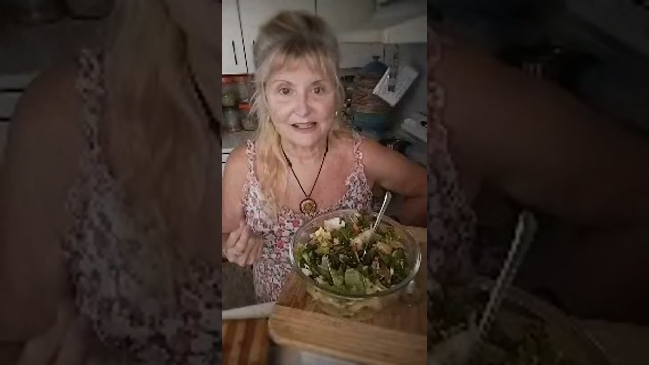 Big Salad Bowl for Lunch Live Hilite