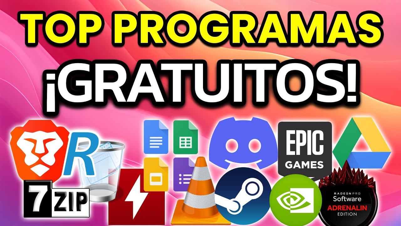 📦 10 Programas GRATIS que DEBES TENER en tu PC (Gu&iacute;a 2026)