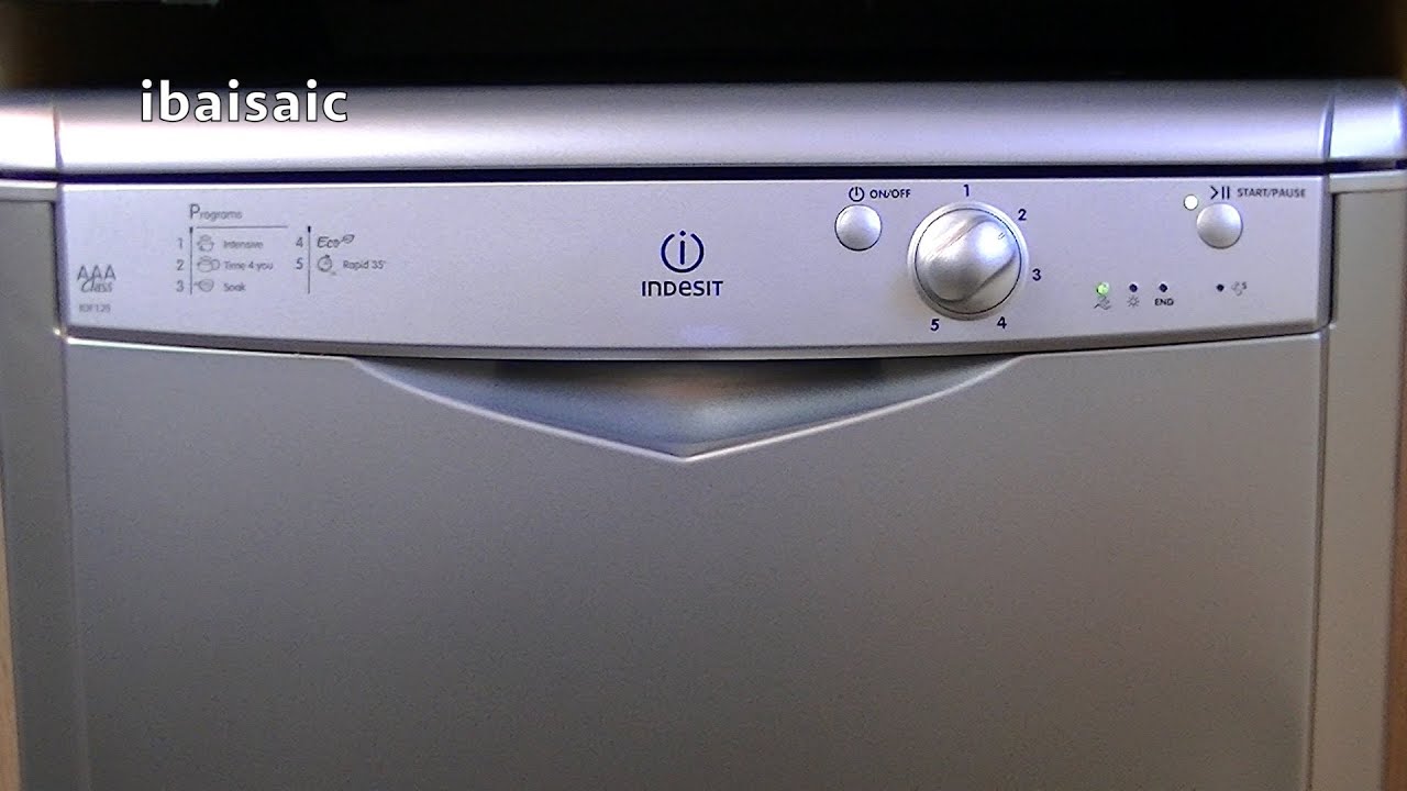 Indesit IDF125 Dishwasher Review & Demonstration