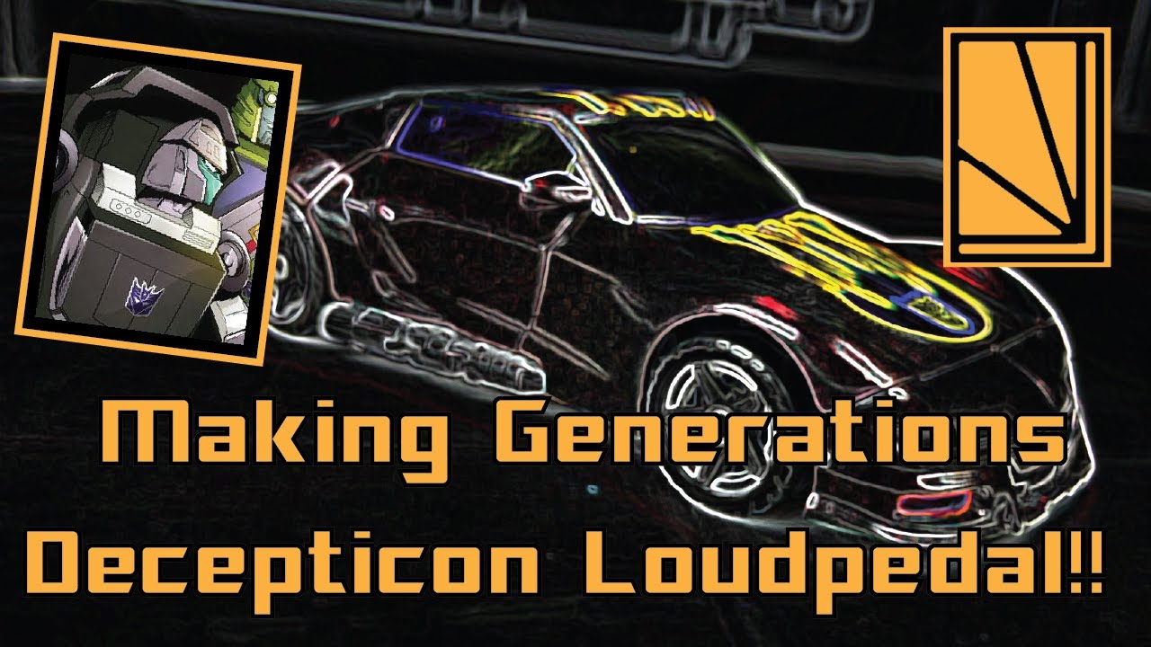Making Generations Loudpedal: A GoodenEvil Transformers Custom