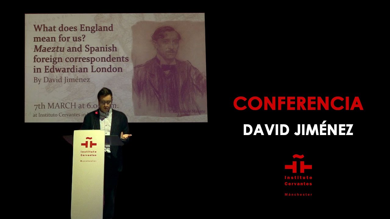 Conferencia sobre Ramiro de Maeztu con David Jim&eacute;nez
