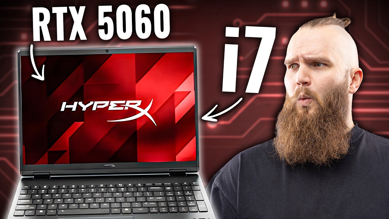 Jak Wypada LAPTOP HYPERX z i7 i RTX 5060? #radyjko #gaming