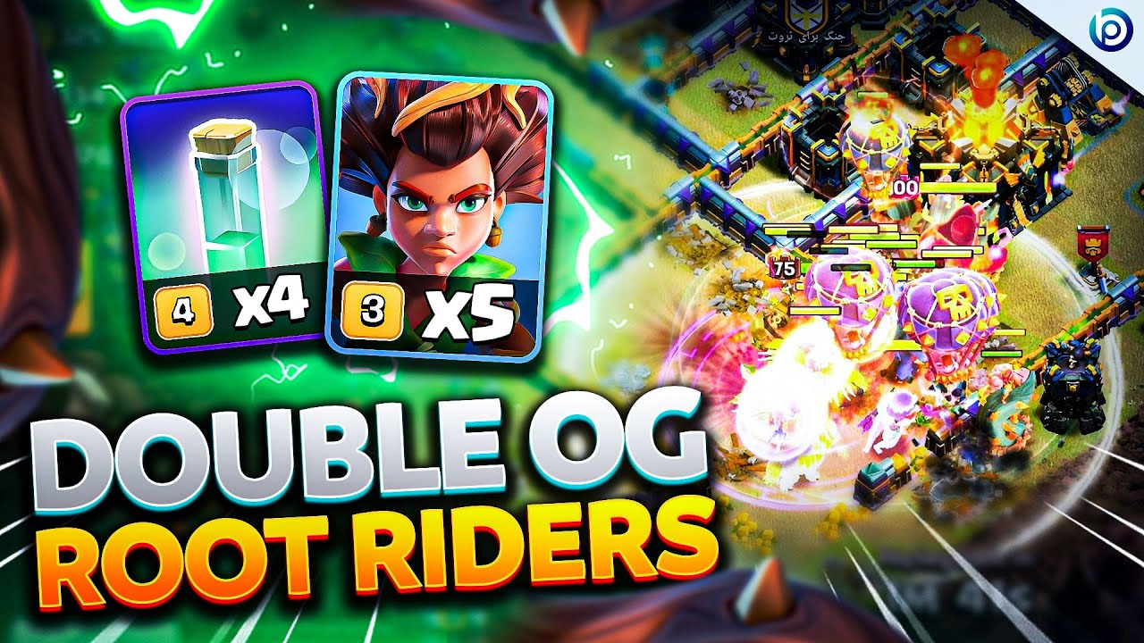 Easiest TH17 Double Overgrowth Root Riders Strategy after Update | Legend & War Ready