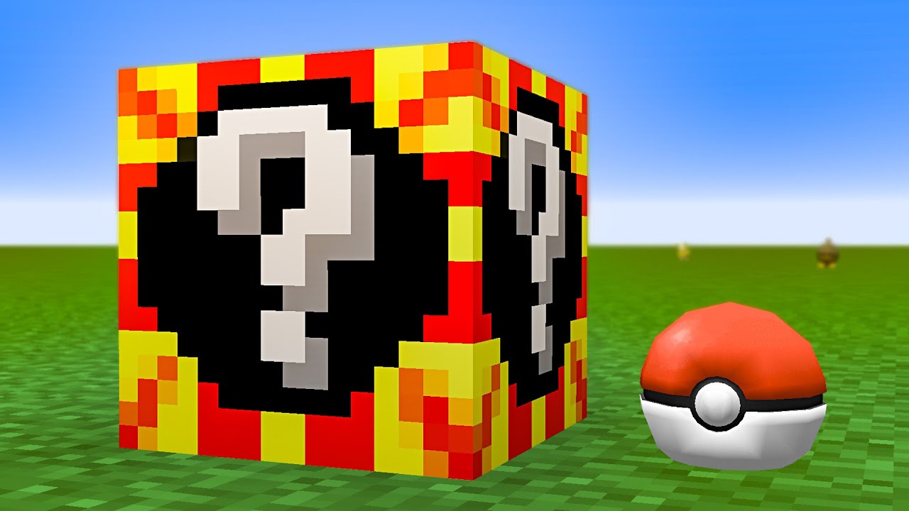 OTWIERAM NAJNOWSZE PIXELMON LUCKY BLOCK - Minecraft Pixelmon
