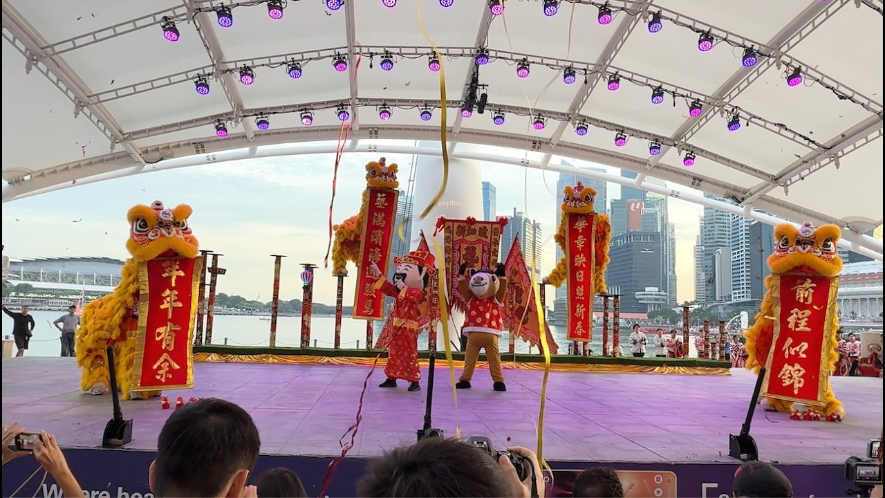 [4K] Yi Wei at Huayi Opening @ Esplanade Outdoor Theatre 27 Feb 26