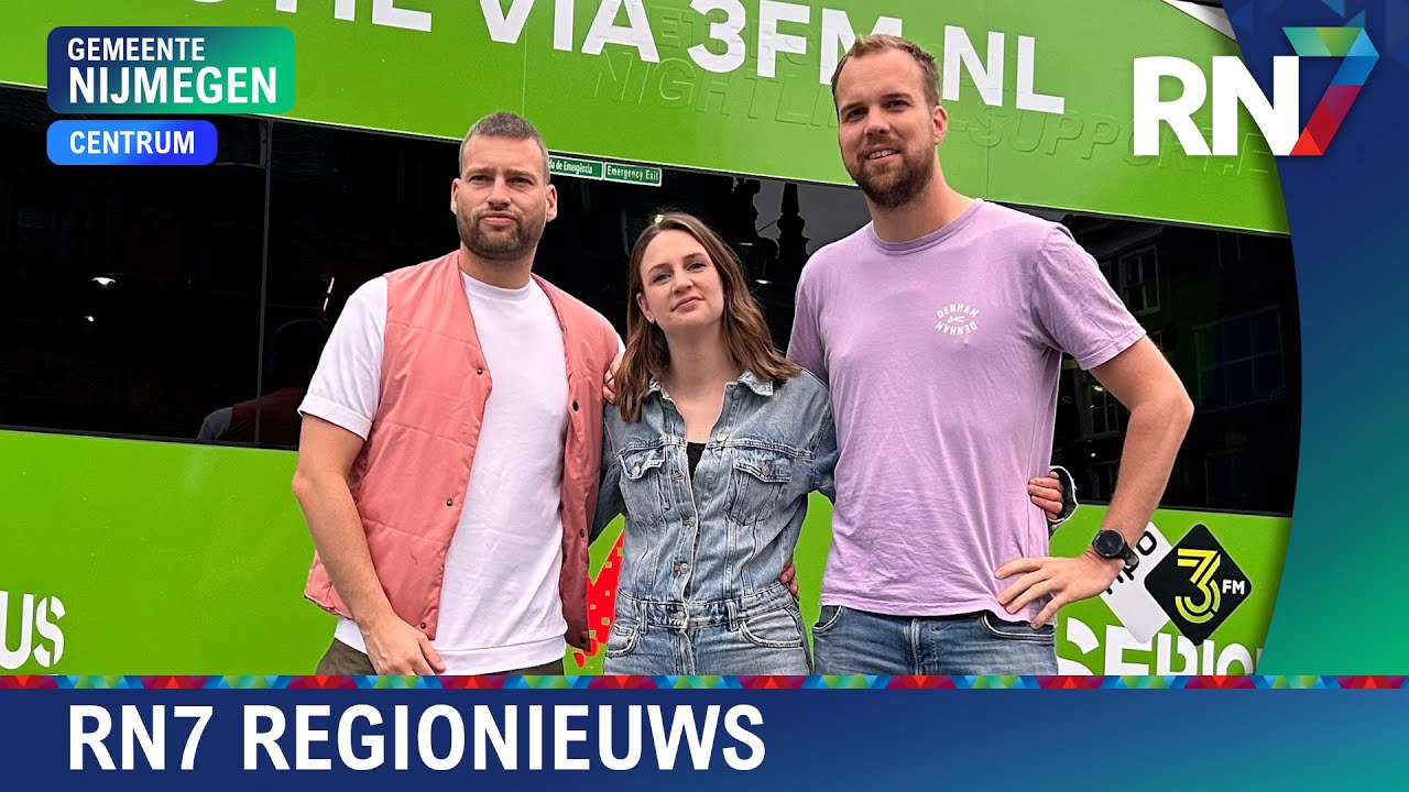 3FM-dj's Glazen Huis maken nieuwe stad en goede doel bekend  ||  RN7 REGIONIEUWS