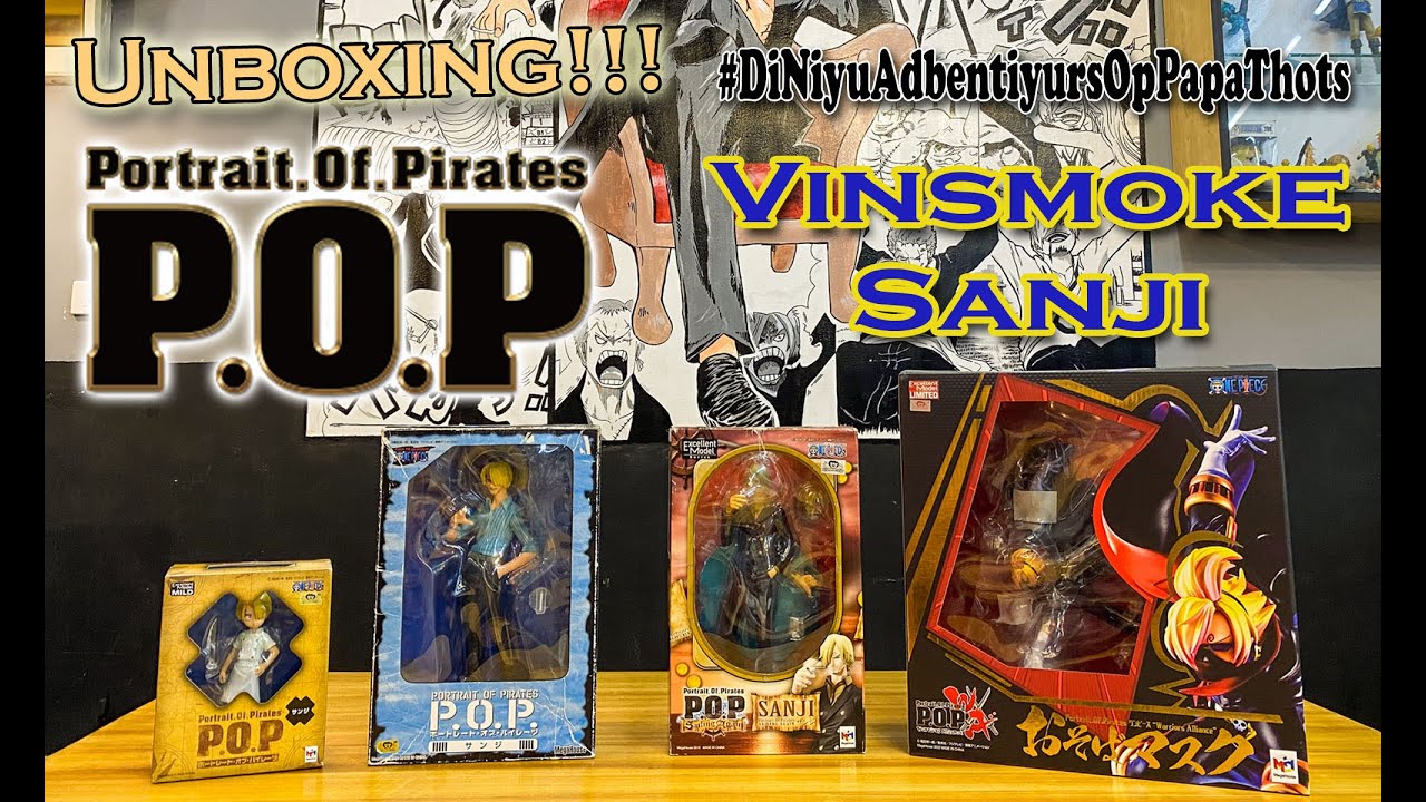 Portrait Of Pirates (POP) Vinsmoke Sanji Unboxing Series At Doc Wings Sanji Arc (Tondo Branch)