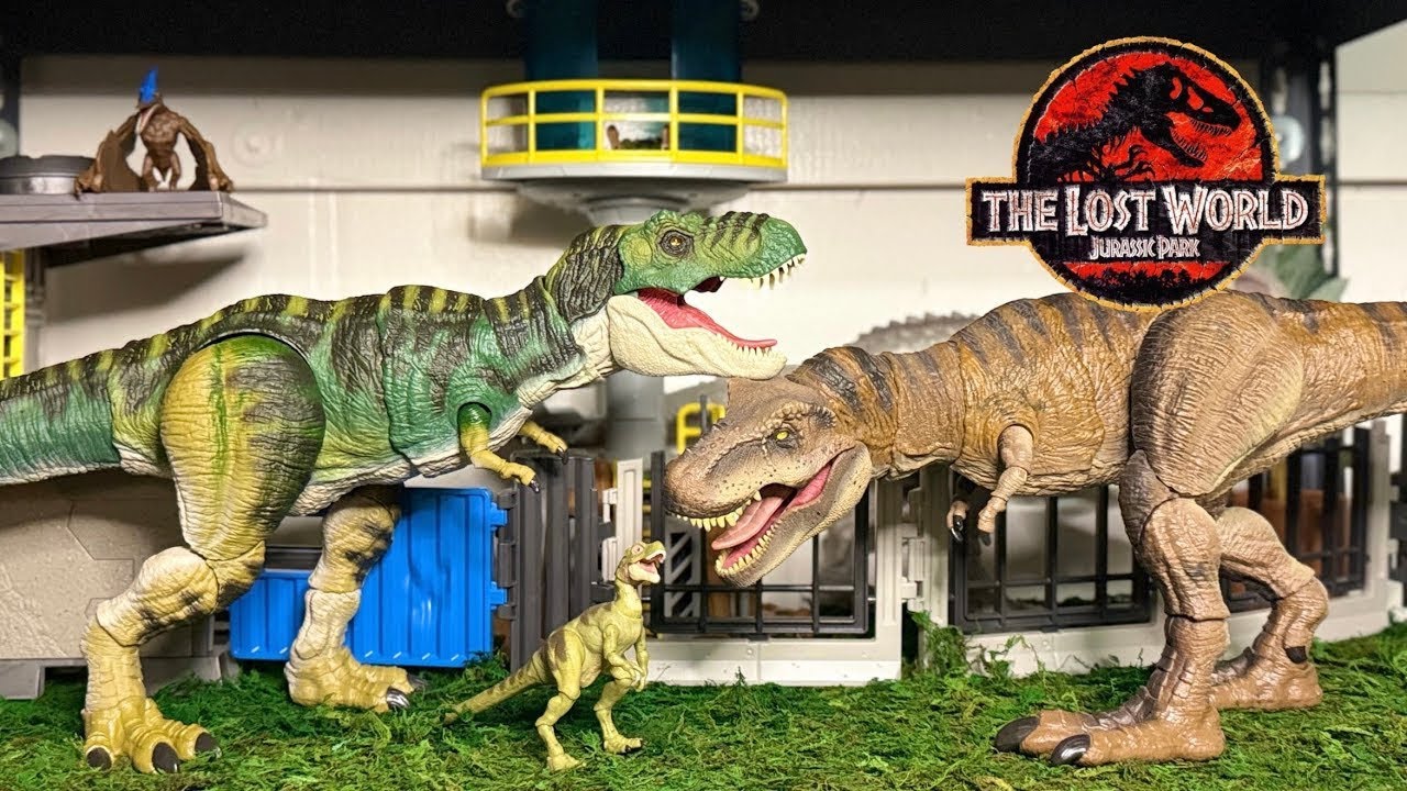 Jurassic Park Tyrannosaurus Rex Convention Crasher set Hammond Collection SDCC exclusive 2025  