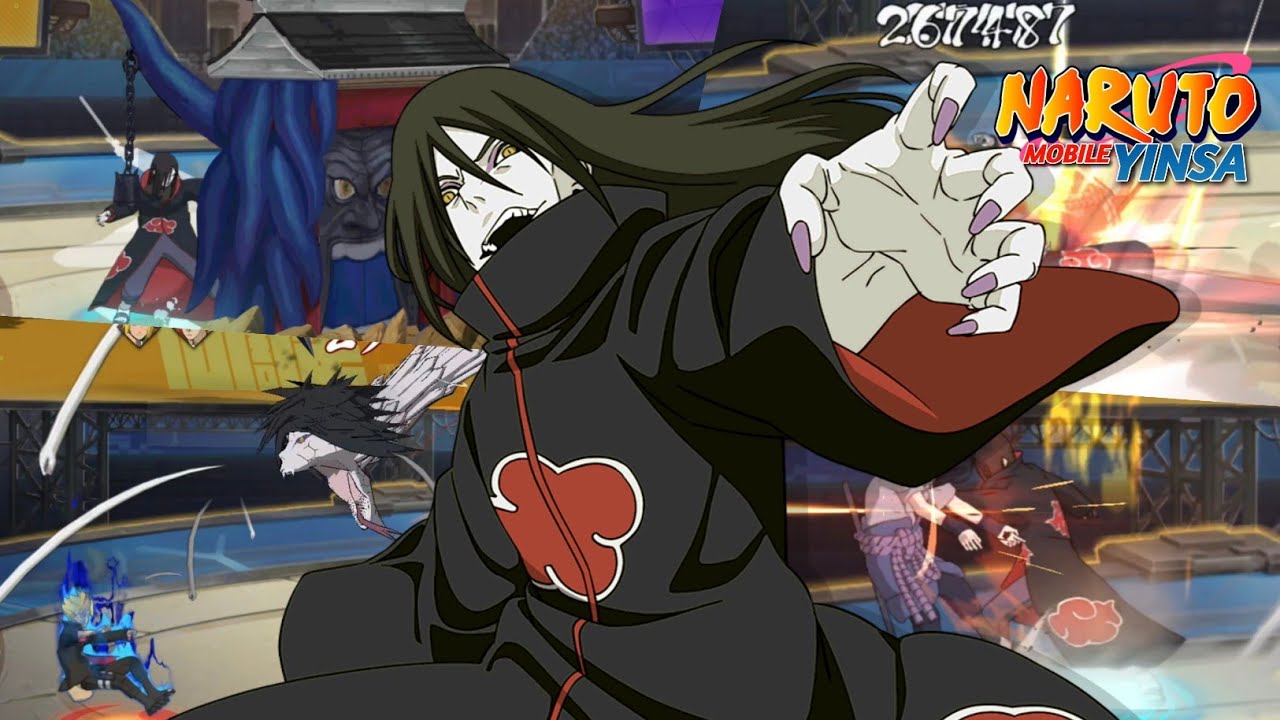 Orochimaru [ Akatsuki ] - PVP Gameplay | Naruto Mobile Fighter Tencent 