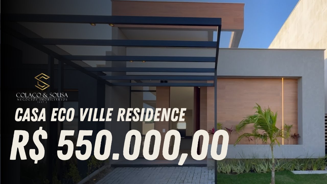CASA A VENDA  COM 3 QUARTOS NO ECOVILLE CAMPINA GRANDE, PB