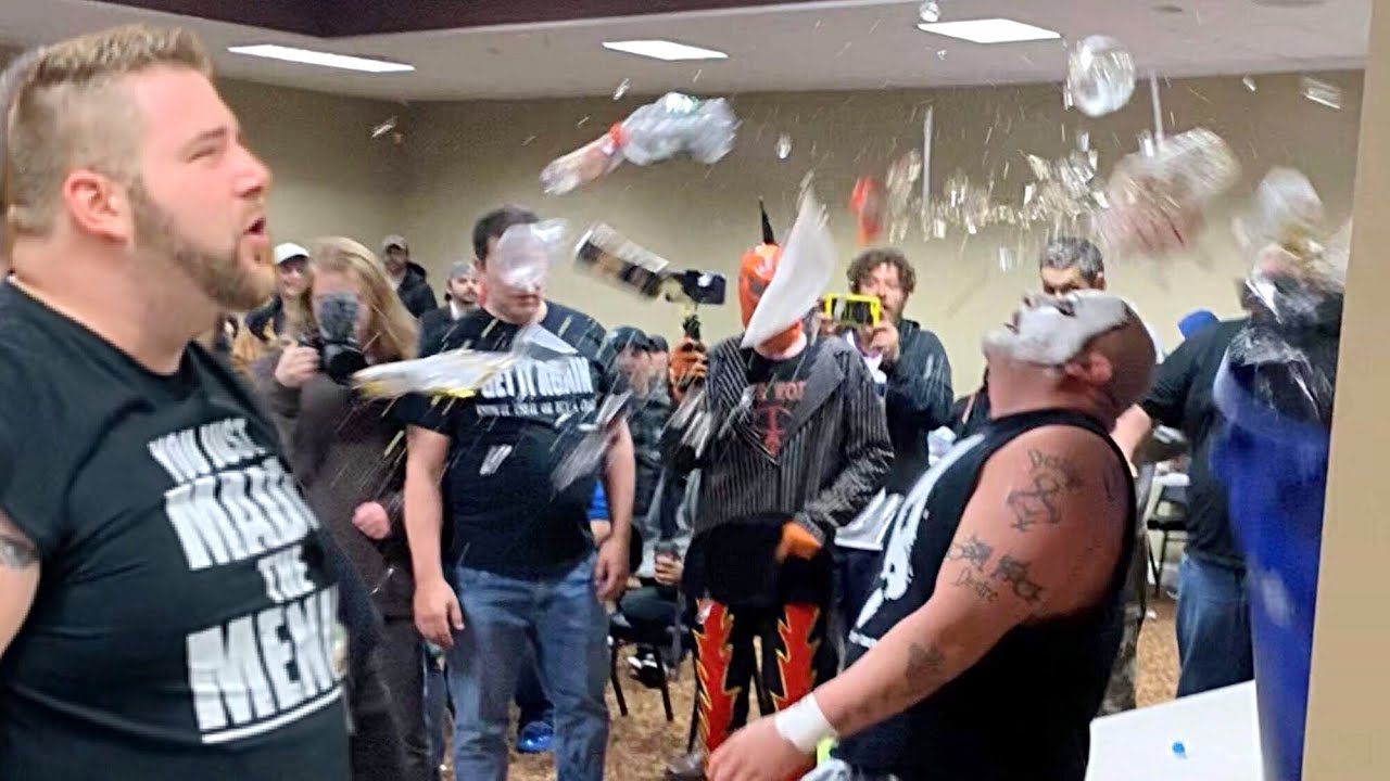 CARNAGE at GTS vs SWF Independent Wrestling Show - SUPER HERO DEBUT
