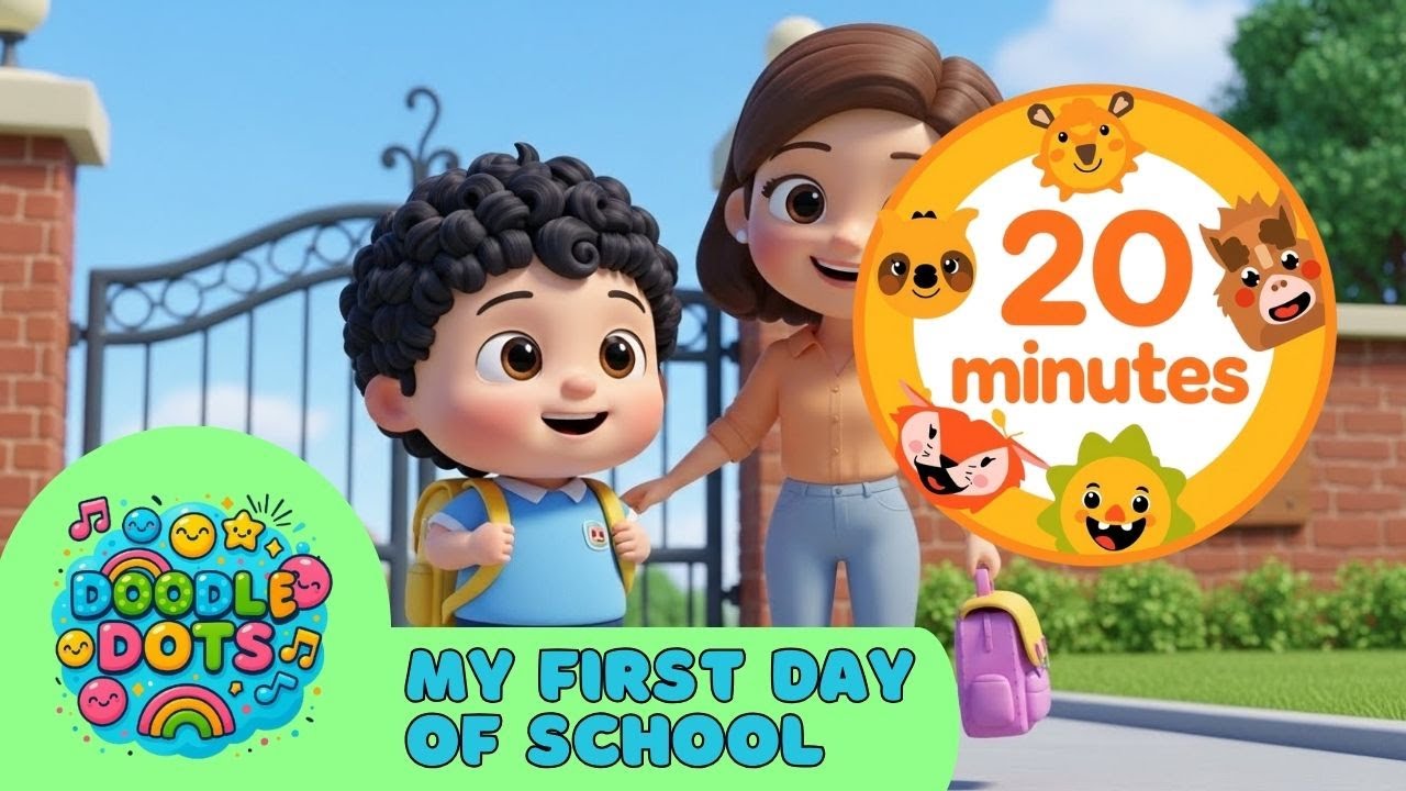 First Day of School Songs for Kids 🎒 | Back to School Music & Learning 