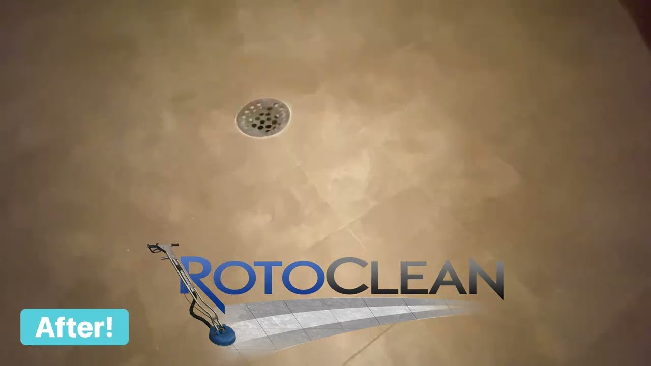 Perfecting shower grout with Color Seal in Collierville Tn. By RotoClean!
