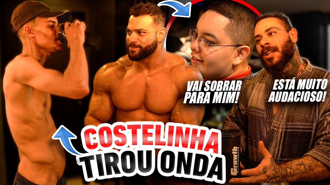 LEO STRONDA FEZ O SHAKE DO MONSTRO PARA COSTELINHA E GELEIA COM ALFY