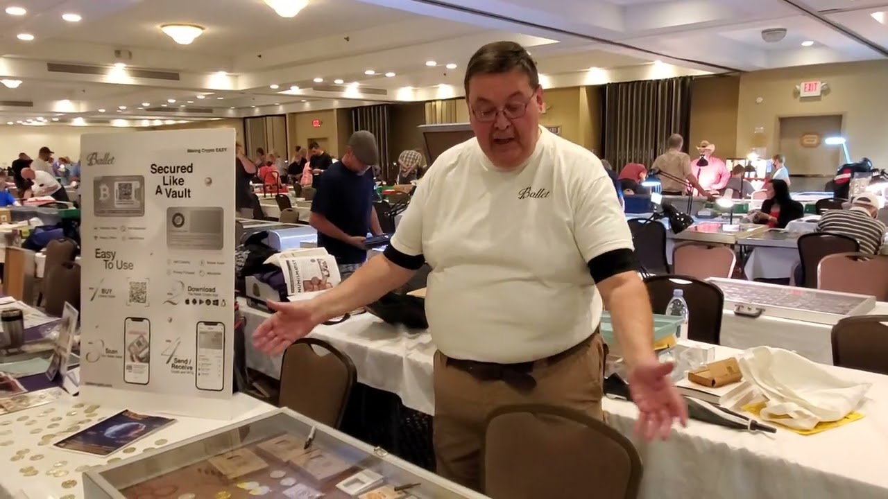 Saintjerome of Crypto Expereriences Recorded Live at the Springfield Coin Show, 7-24-22 - Part 5