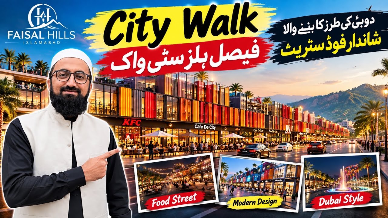 City walk in faisal hills 