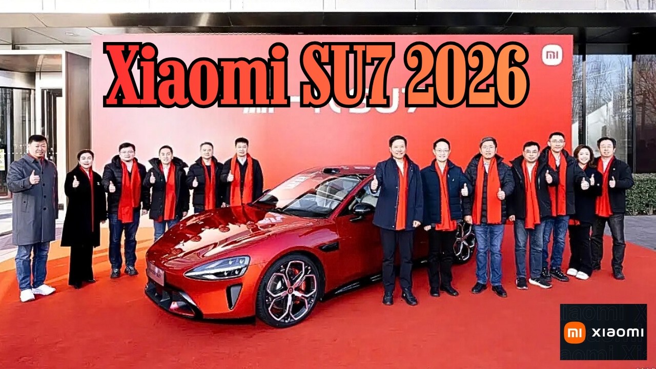 Passion in Motion! 🚗🔴 | 2026 Xiaomi SU7 Radiant Red 