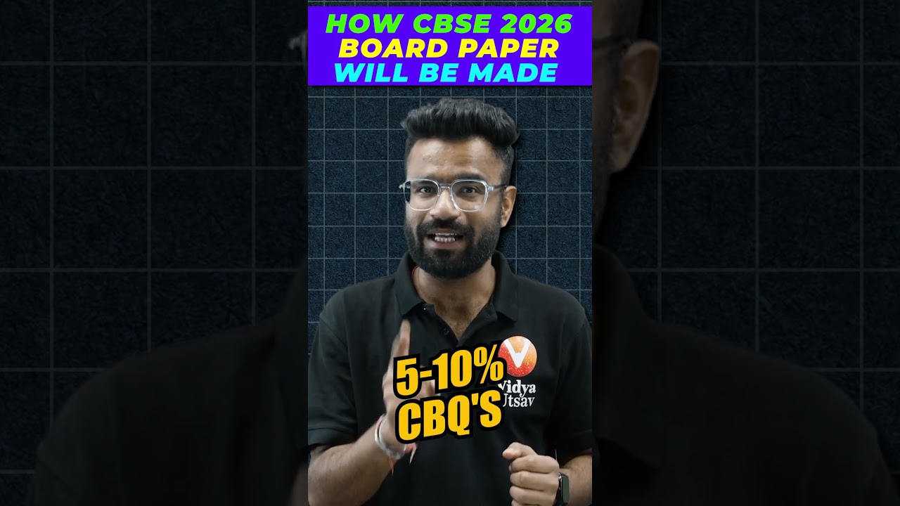 How CBSE 2026 Board Exams Will Be Structured! 📝 | Class 10 Tips | Kishore Sir #Shorts