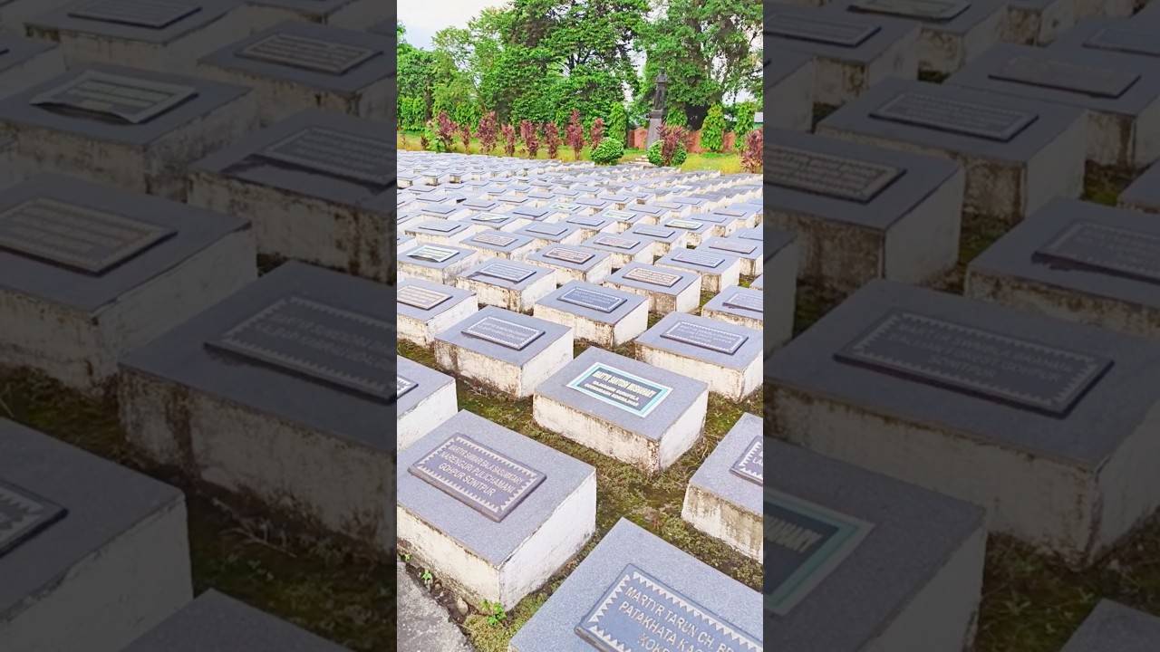 Bodoland Martyr's Cemetery |Kokrajhar | Assam #shorts #bodoland #army