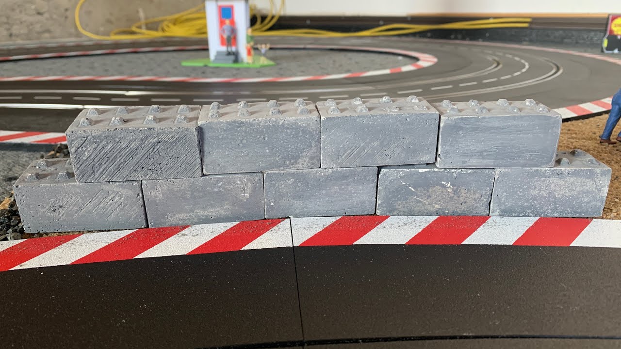 Carrera Digital - Barriere selbst gegossen - 😀