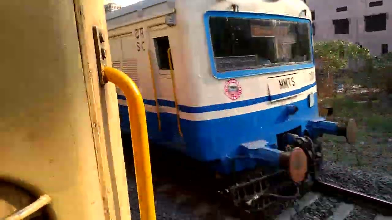 [Hyderabad Purna express ready to leave on platform no 1] skipping station\ amazing chugging ❤️alcos