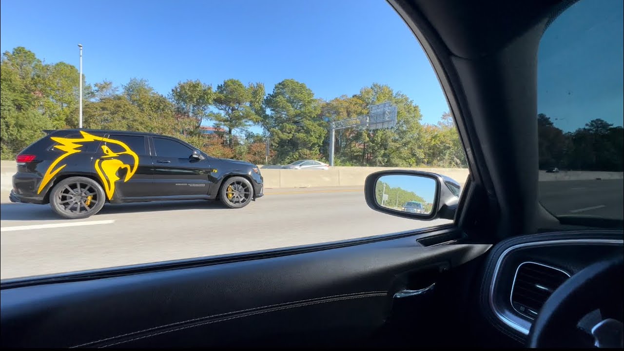 POV DRIVE IN TRAFFIC WITH THE TRACKHAWK 🦅
