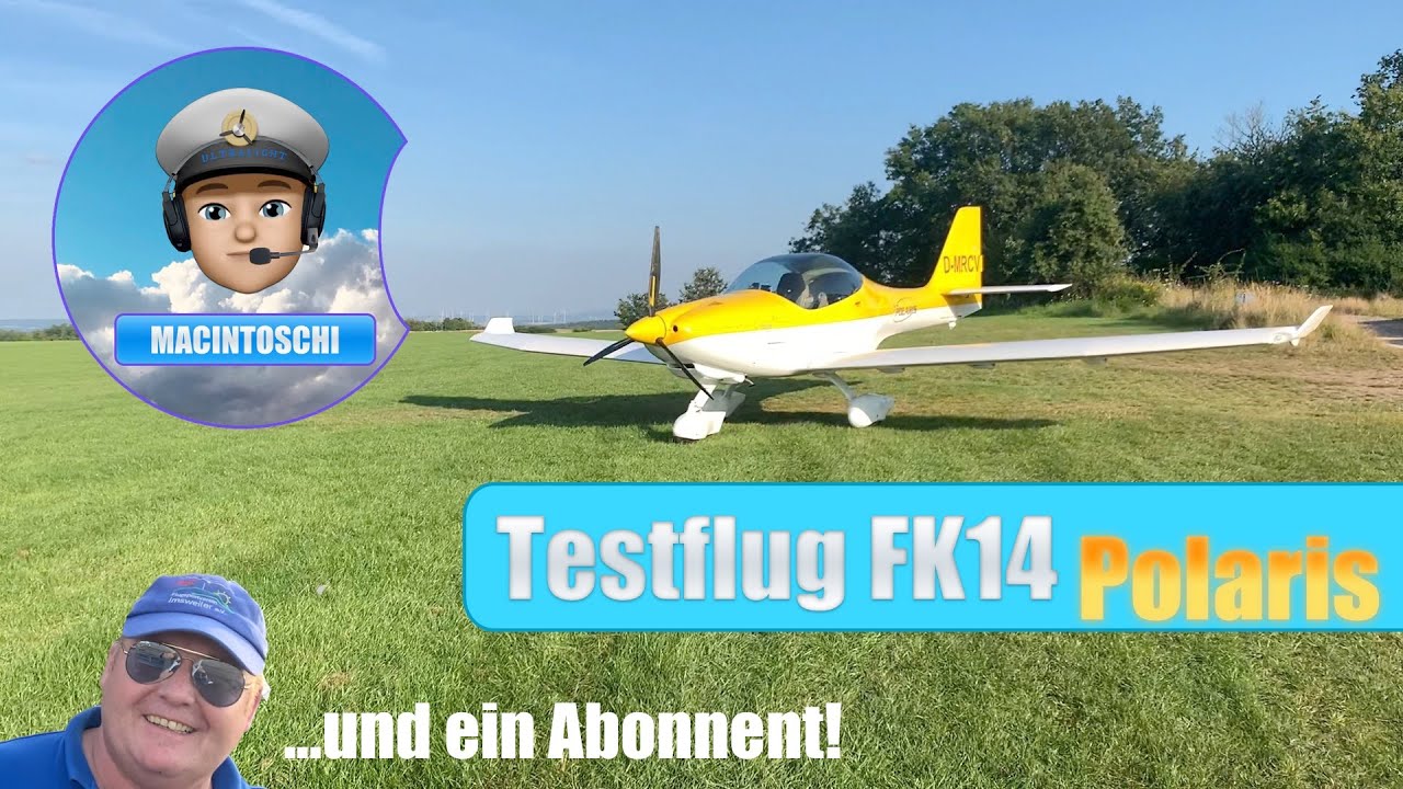 Testflug FK14 und ein Abonnent   HD 1080p