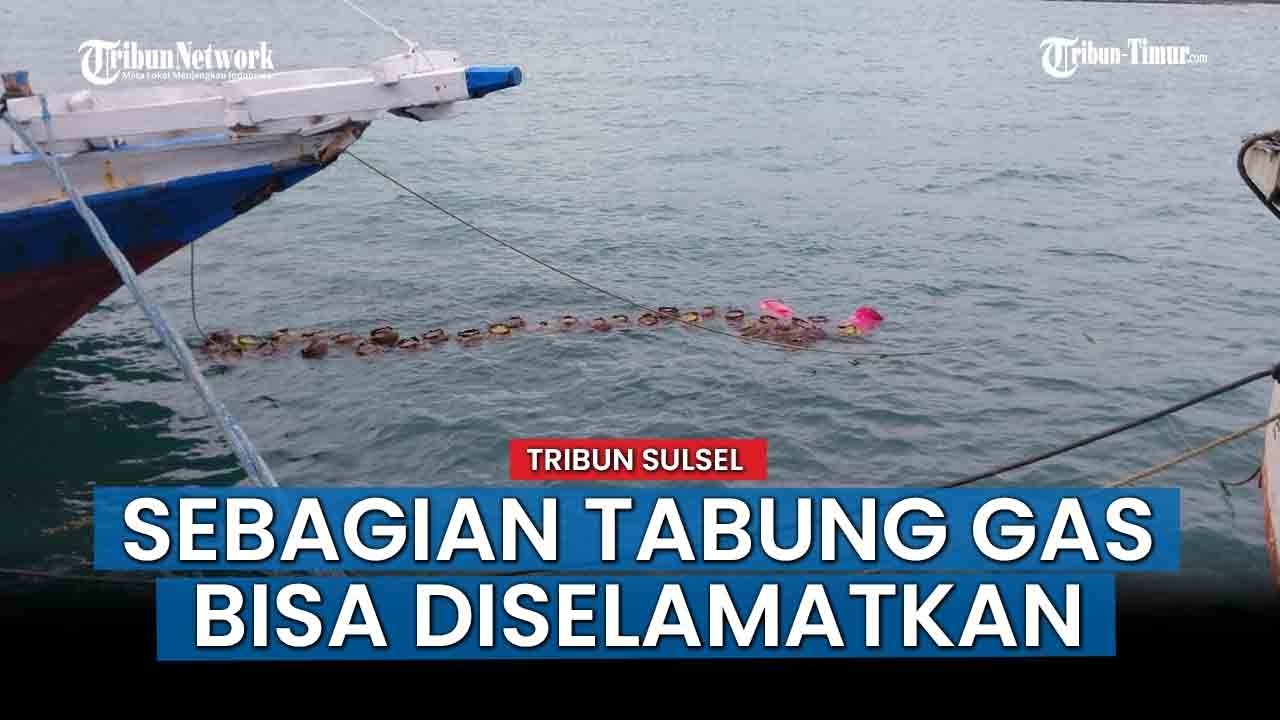 HOT NEWS; Kapal Pengangkut 4.480 Tabung Elpiji dari Bulukumba ke Selayar Tenggelam