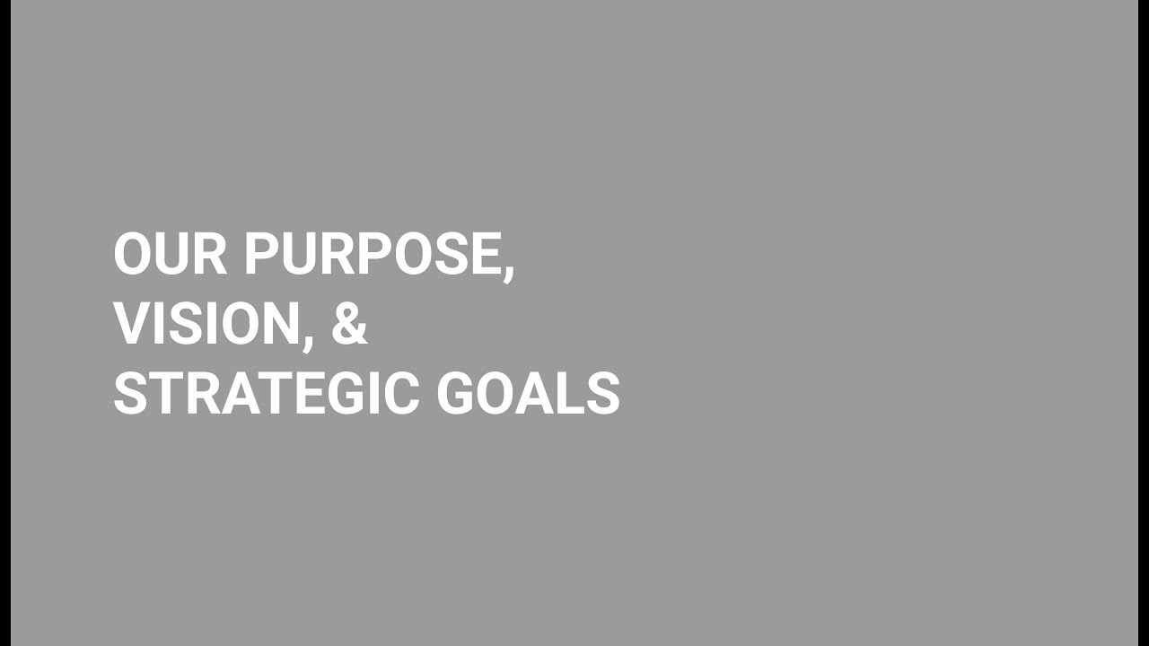 Stonbury - Purpose, Vision & Goals