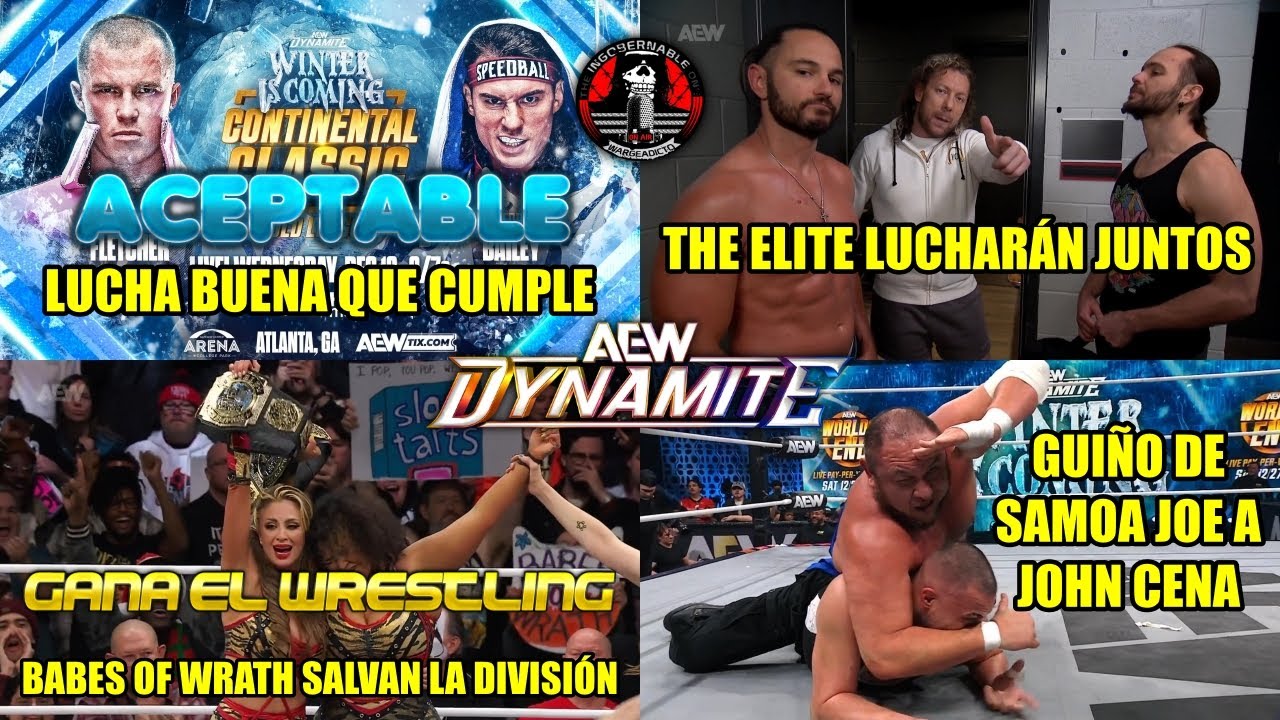 AEW Dynamite Winter is Coming 10 de Diciembre de 2025 - Podcast Picante by Warge