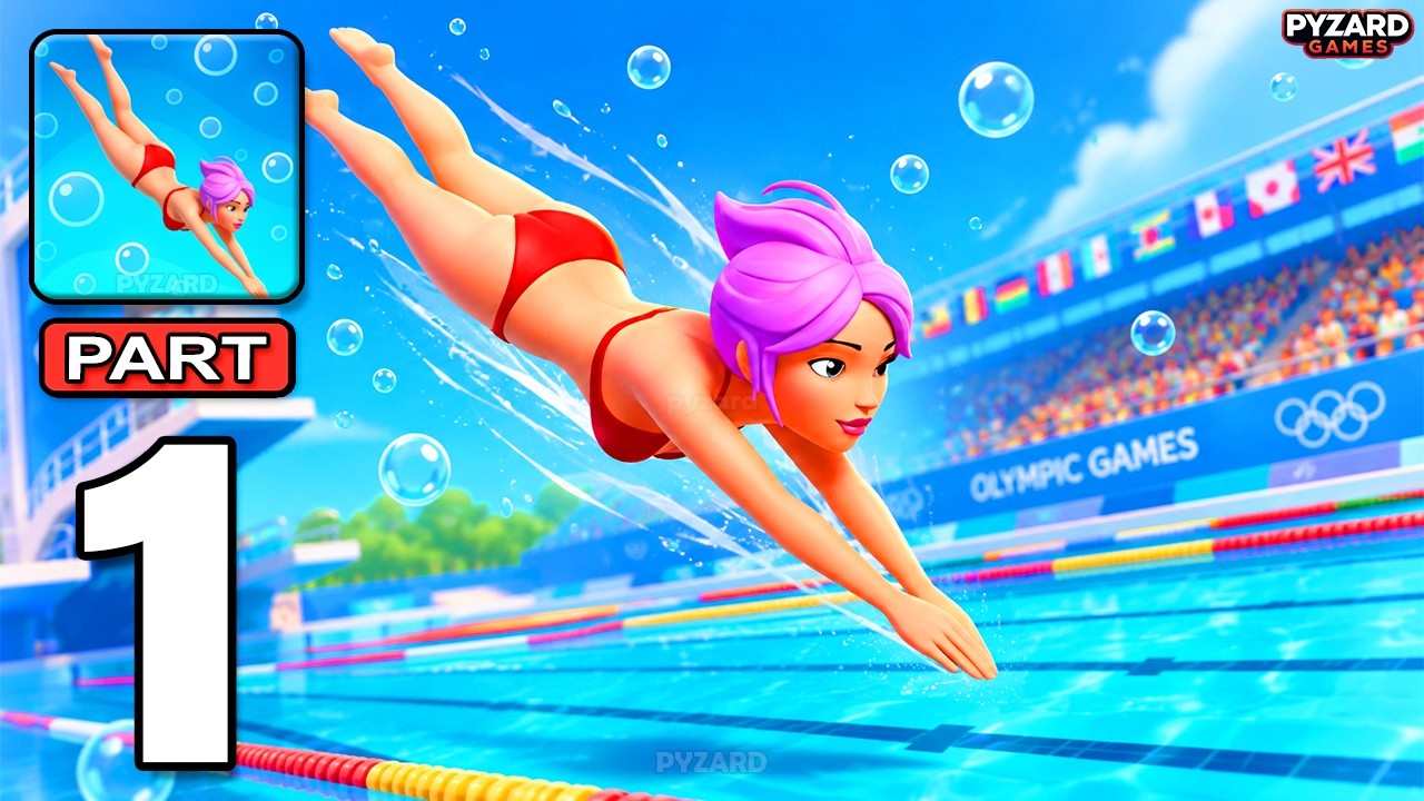 Dive Target: Perfect Splash - Gameplay Walkthrough Part 1 (Android, iOS)