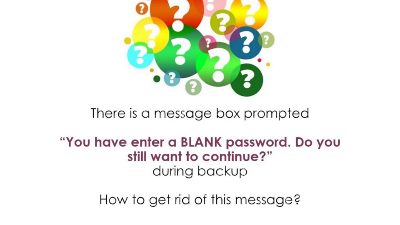 AutoCount Accounting : Backup error