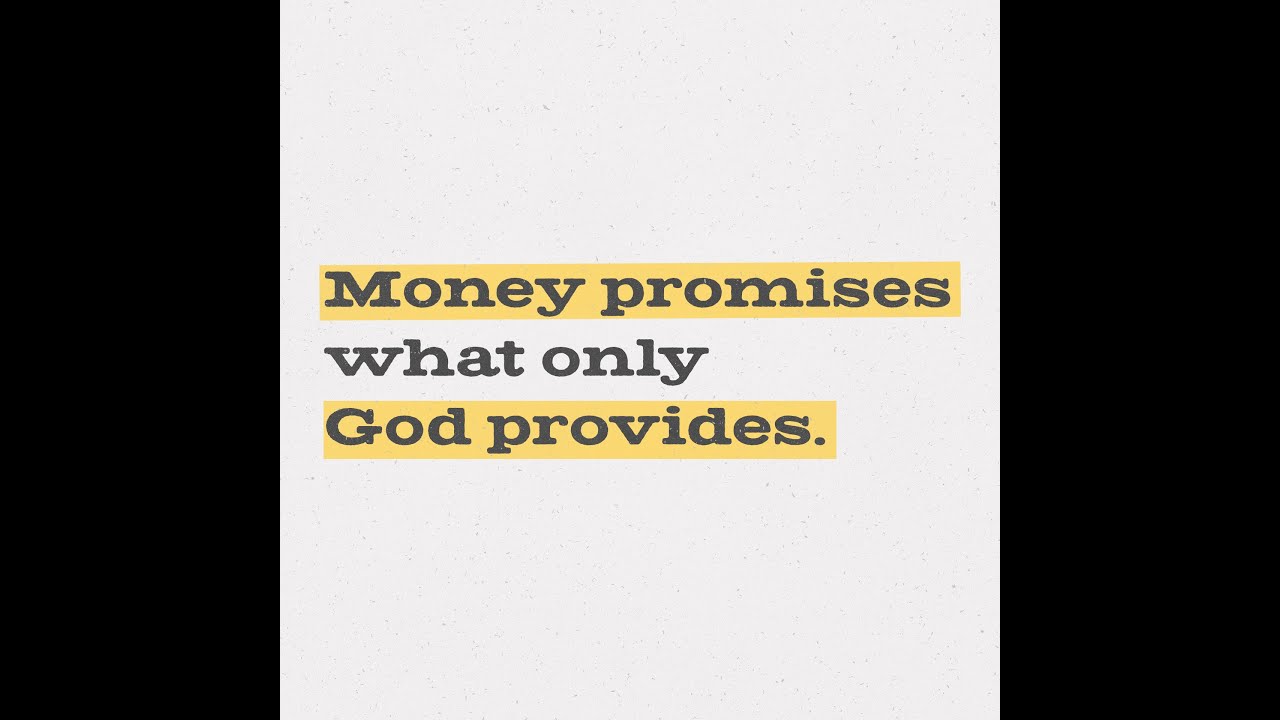 Sermon - 1 Timothy 6:10 - Twisted #4 - The Love of Money