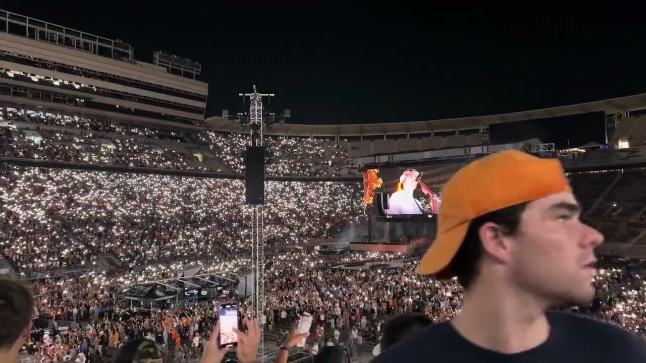 Morgan Wallen - Cover Me Up live at Neyland Stadium 9/20/24