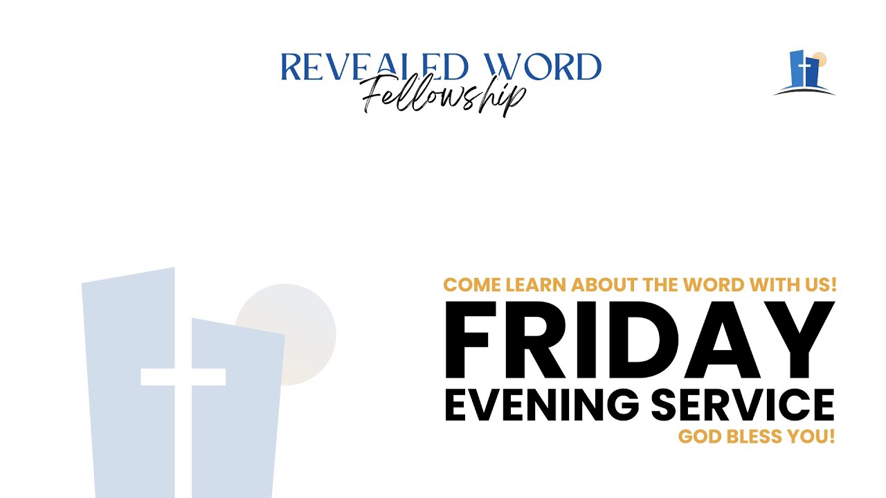 When the Church Recognizes It's Position Pt. 2 | RWF Live | Friday Evening Service
