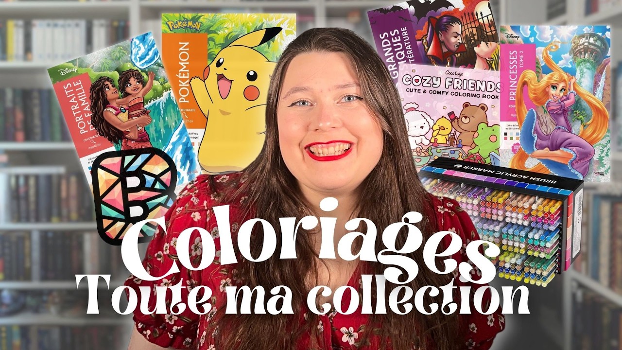 COLORIAGES MYSTERES - MA COLLECTION COMPLETE ET TOUS MES COLORIAGES ! ✏️🎨