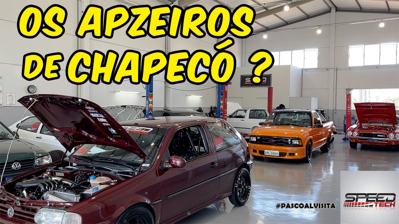 Apzeiros de Chapecó -SC. #PascoalVisita a #SpeedTechSC