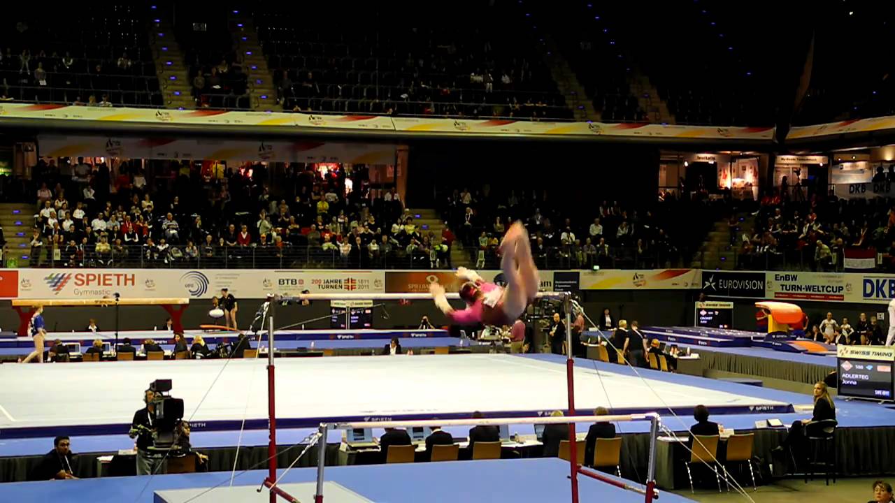 Aliya Mustafina - Euros Qualifications 2011 - Bars
