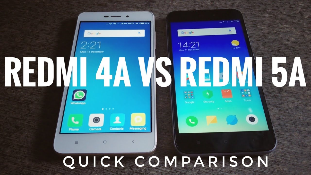 Redmi 5A vs Redmi 4A | Redmi 4A vs Redmi 5A Comparison with Camera Samples