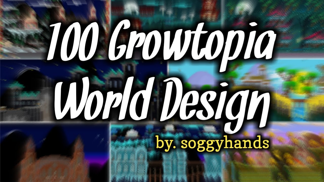 100 Worlds in 1 Video | Growtopia