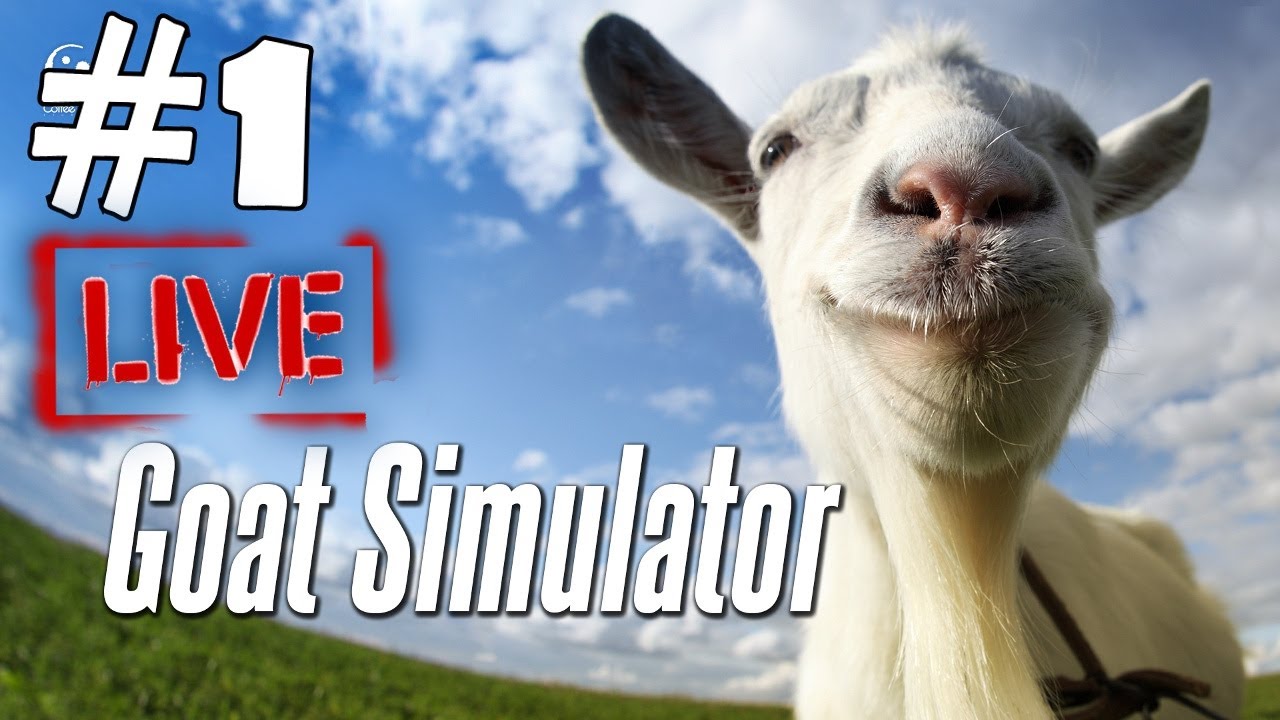 Goat Simulator Walkthrough Part 1 Gameplay Let's Play Playthrough HD
