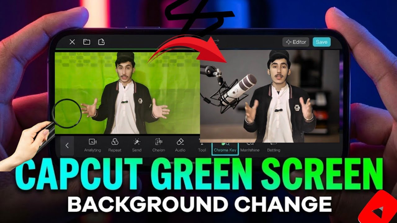 CapCut Green Screen Background Change | Chroma Key Tutorial | Full Editing Guide