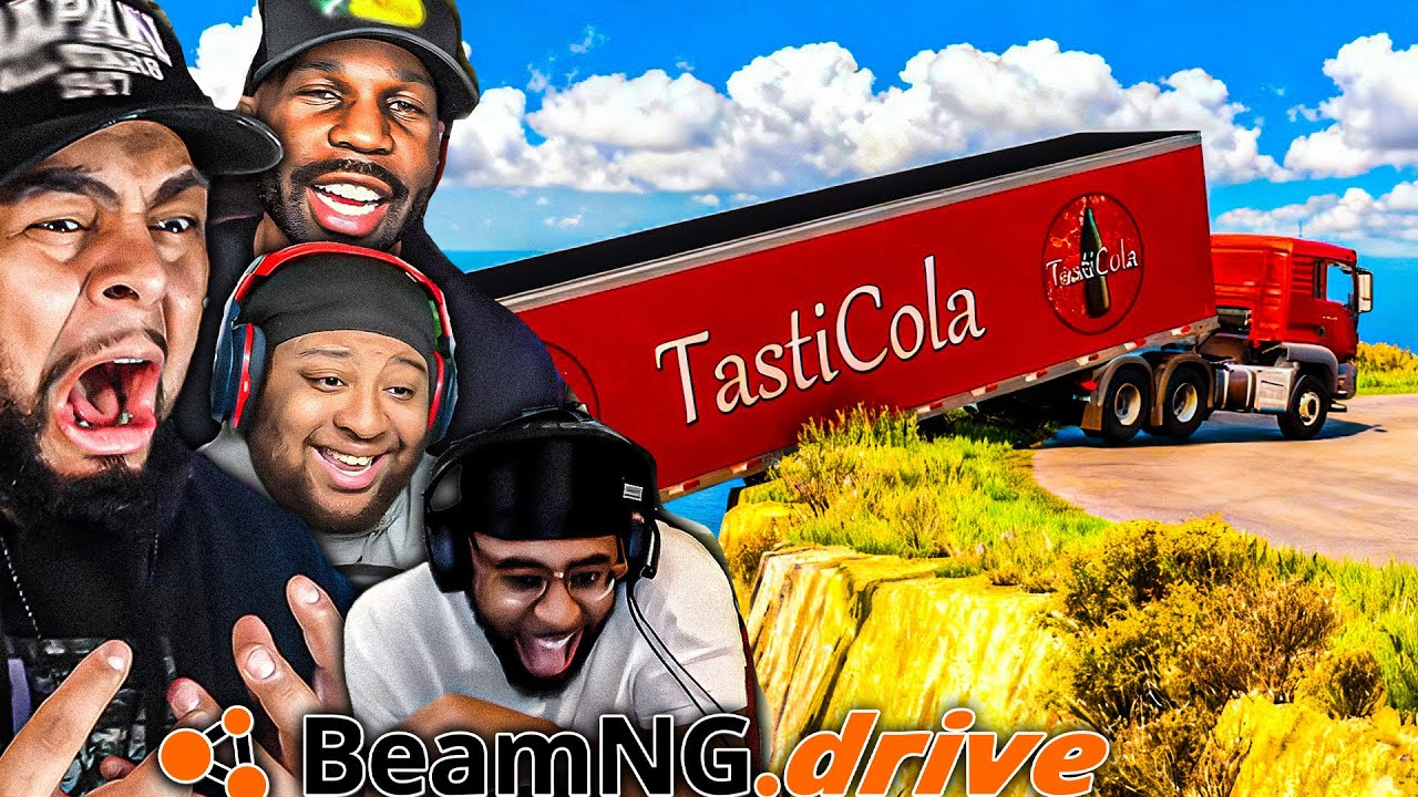We Drove Tasti Cola Trucks With @coolkidfrmbx  & @Gabe_9431  | Beamng Drive With Mods!