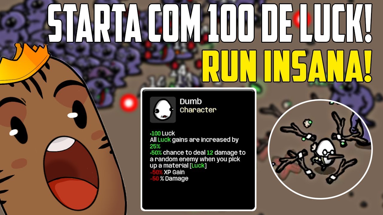 A Batata MAIS SORTUDA do Brotato!